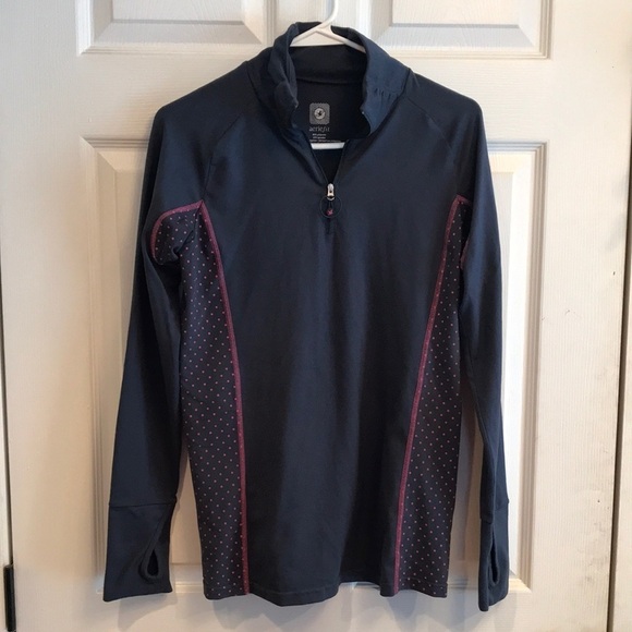 Aerie fit brand size L pullover 1/4 zip top - Picture 1 of 4